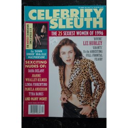 CELEBRITY SLEUTH Vol 09  n° 01  Naomi Campbell Milano Deneuve Bardot Madonna Kristel Birkin