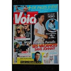 VOICI 1346  2013  VANESSA PARADIS  COVER  + 2 pages  Madonna Lady GAGA Kim KARDASHIAN