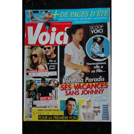 VOICI 1346  2013  VANESSA PARADIS  COVER  + 2 pages  Madonna Lady GAGA Kim KARDASHIAN