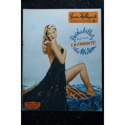 PARIS HOLLYWOOD 76 PIN-UP ROGER BRARD + CALQUE INEZ CLAIRE reine du strip tease américain