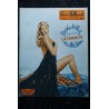 PARIS HOLLYWOOD 76 PIN-UP ROGER BRARD + CALQUE INEZ CLAIRE reine du strip tease américain
