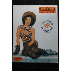 PARIS HOLLYWOOD 78 PIN-UP BRARD SOUBRETTE DESHABILLABLE + CALQUE MARTINE CAROL