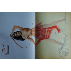 PARIS HOLLYWOOD 78 PIN-UP BRARD SOUBRETTE DESHABILLABLE + CALQUE MARTINE CAROL