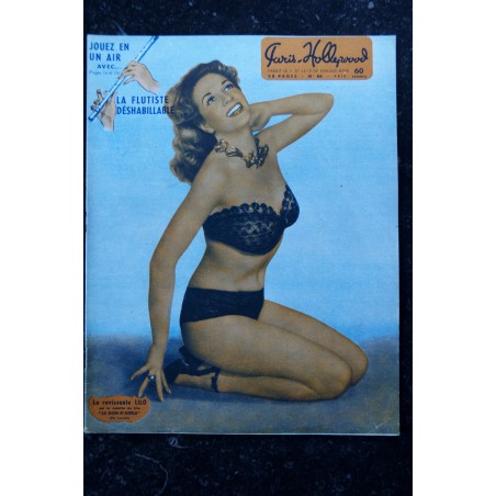 PARIS HOLLYWOOD 85 PIN-UP BRARD + CALQUE DORIS DAY LISA DOREL CONFIDENCES MAGGY