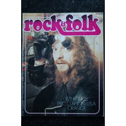 ROCK & FOLK 104 SEPTEMBRE 1975 COVER ROD STEWART INTERVIEW ORANGE 75 SPECIAL HARD ROCK