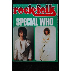 ROCK & FOLK 110 MARS 1976 SPECIAL WHO  Ken RUSSELL CHARLEBOIS Patty SMITH GIRLS