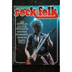 ROCK & FOLK 129 OCTOBRE 1977  * ELVIS  1935 1977 *  SANTANA RIBEIRO SANSON CLARK