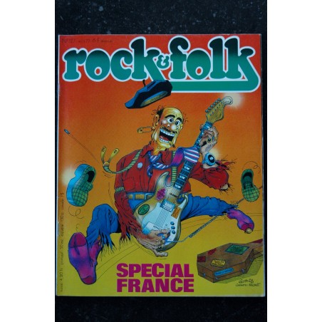 ROCK & FOLK 125  JUIN 1977  STEVIE NICKS Eric Clapton Filles Rock Punk Story Woody Guthrie WEMBLEY