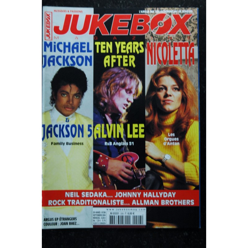 JUKEBOX  206  *  2004  *  JO DASSIN Tamla Motown ROLLING STONES