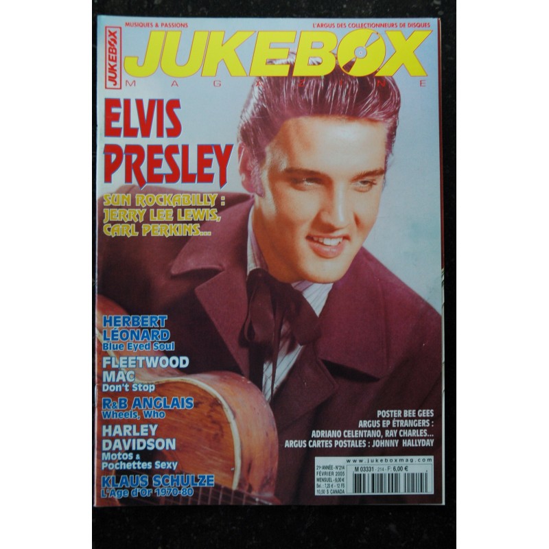 JUKEBOX  211  *  2004  *  LAURENT VOULZY NIAGARA JIMI HENDRIX EMMYLOU HARRIS