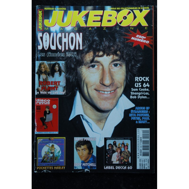 JUKEBOX  241  *  2007  *  MICHEL POLNAREFF  DONOVAN ELVIS CHUBBY CHECKER RAY CHARLES