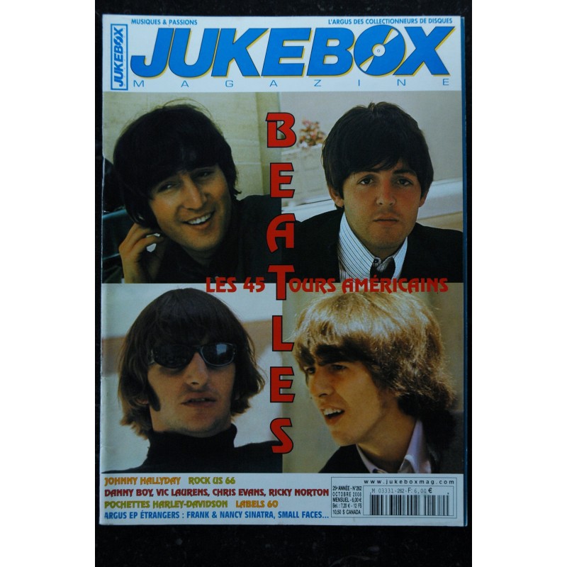 JUKEBOX  261  *  2008  *  SHEILA   Fac-Similé Disco Revue DICK RIVERS