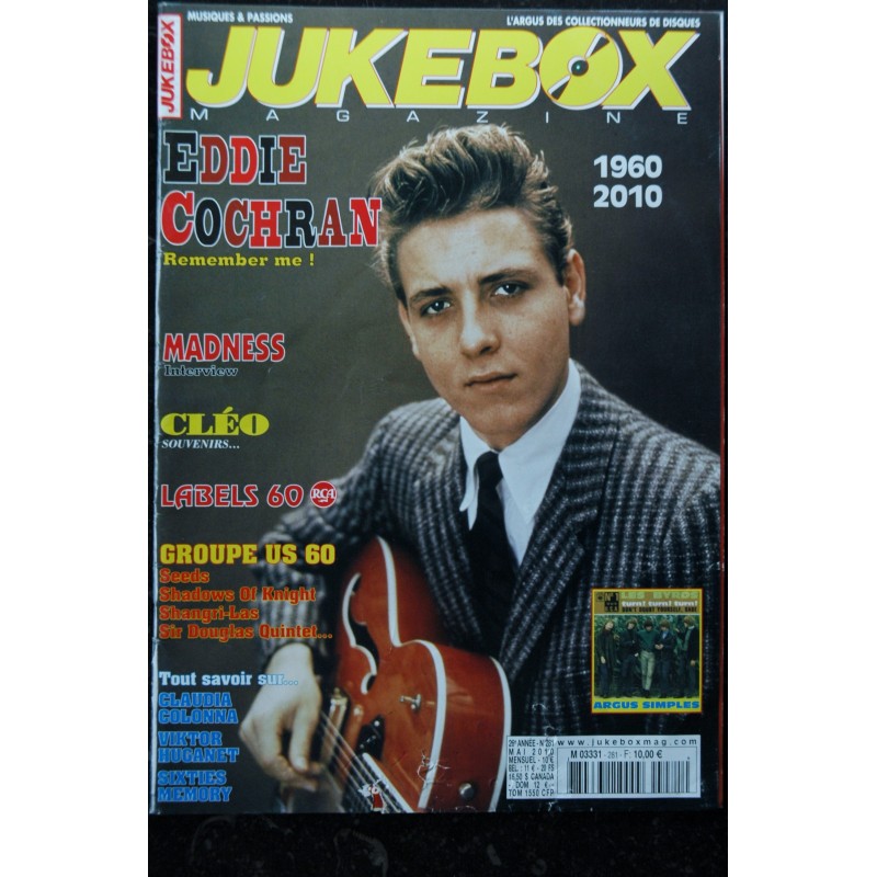 JUKEBOX  280  *  2010  *  JOHNNY HALLYDAY HANK WILLIAMS BUZZCOCKS
