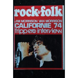 ROCK & FOLK 088  1974 MAI COVER ALVIN LEE ROLLING STONES Maxime Le FORESTIER TRAFFIC + POSTER Bill WYMAN ALICE COOPER