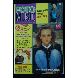 FOTO MUSIC 032 1988 COVER STEPHANIE DE MONACO EUROPE SOUCHON BOY GEORGE MATT BIANCO + POSTER GEANT VANESSA PARADIS