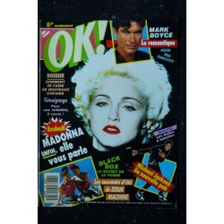 OK ! âge tendre 592 1987 MAI COVER MADONNA LES REVELATIONS DE PATRICK HERNANDEZ PRINCE