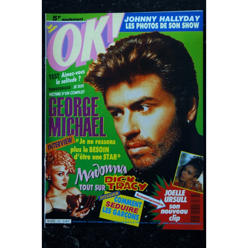 OK ! âge tendre 562 1986 COVER JEANNE MAS SYLVESTER STALLONE SANDRA DON JOHNSON