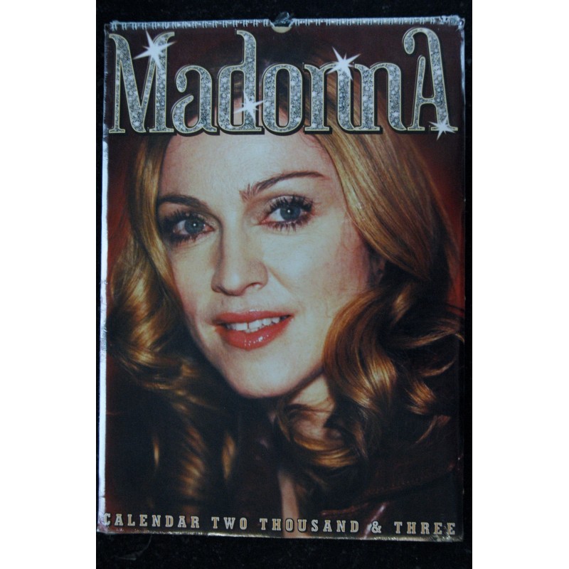 MADONNA CALENDAR CALENDRIER 2006 SIGNATURES NETWORK BOY TOY DANILO