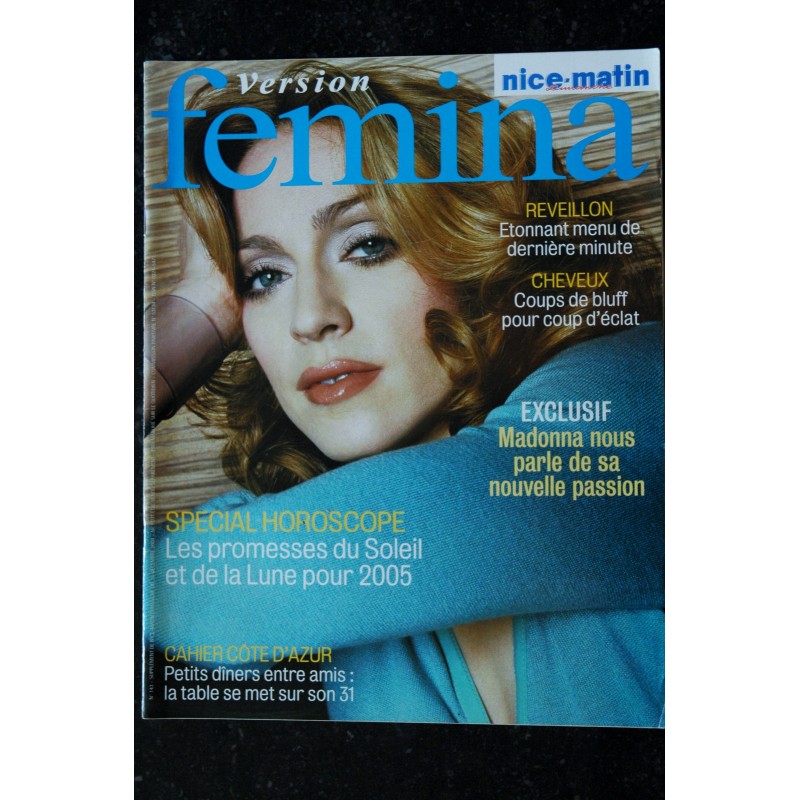 DS MAGAZINE 73 2003 JUIN MADONNA SUPERWOMAN DIVINE MADONNA INTERVIEW
