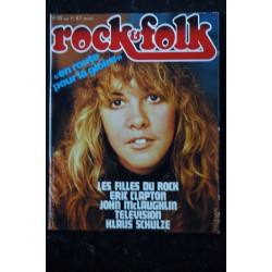 ROCK & FOLK 125  JUIN 1977  STEVIE NICKS Eric Clapton Filles Rock Punk Story Woody Guthrie WEMBLEY