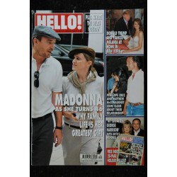 HELLO! 907 28 FEB 2006 COVER MADONA INSIDE MADONNA AND GUY'S MARRIAGE 6 PAGES