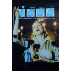 ICON MADONNA VOLUME 6 NUMBER 3 ISSUE 23 THE OFFICIAL MADONNA FAN CLUB