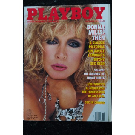 PLAYBOY US 1989 11 DONNA MILLS   SEX IN CINEMA Renée Tenison Garry Kasparov