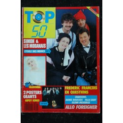 TOP 50 106 DEMIS ROUSSOS FREDERIC FRANCOIS POSTERS GEANTS GIPSY KINGS MADONNA 88