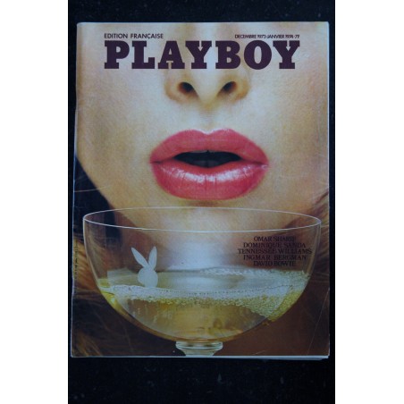 PLAYBOY 002 N° 2 DECEMBRE 1973 DAVID BOWIE AMER LINDNER DOMINIQUE SANDA INGMAR BERGMAN VINTAGE EROTIC PLAYBOY 002 N° 2 DECEMBRE 1973 DAVID BOWIE AMER LINDNER DOMINIQUE SANDA INGMAR BERGMAN VINTAGE EROTIC