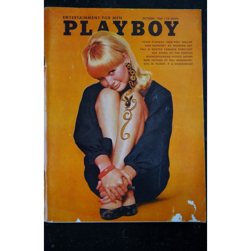 PLAYBOY US 1966 04 APRIL IAN FLEMING'S JAMES BOND OCTOPUSSY INTERVIEW G. L. ROCKWELL KARLA CONWAY PLAYMATE