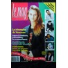 LE MAG 3 1990 COVER VANESSA PARADIS + POSTER PATRICK BRUEL DAVID BOWIE MADONNA JOHN TRAVOLTA LISA STANSFIRLS JULIEN CLERC