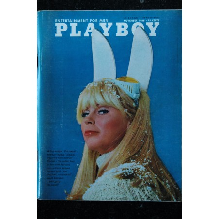 PLAYBOY US 1966 11 NOVEMBER NORMAN THOMAS INTERVIEW THE HISTORY OF SEX IN CINEMA PLAYMATE BILL FIGGE