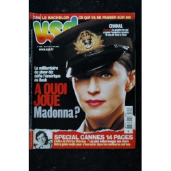 VSD 1342  A quoi joue MADONNA ?  COVER +  5 pages  mai 2003
