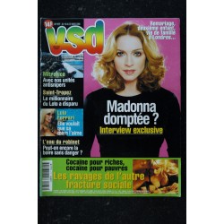 VSD 1342  MAI 2003 COVER MADONNA A quoi joue MADONNA ?  +  5 pages