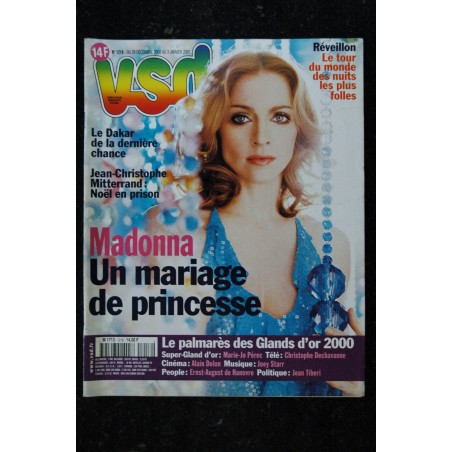 VSD 1177 MARS 2000 COVER MADONNA INTERVIEW ECLUSIVE MADONNA DOMPTEE ?