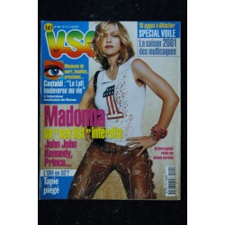 VSD 1212 JANVIER 2001 COVER MADONNA UN MARIAGE DE PRINCESSE