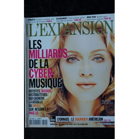 VSD 1241 JUIN 2001 COVER MADONNA SA SEX LISTE INTERDITE