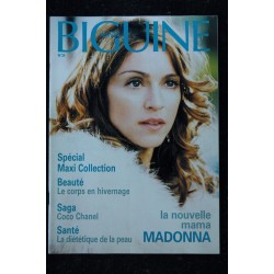 BIGUINE MAGAZINE 19 1998 COVER MADONNA UNE MADONNE PAS COMME LES AUTRES !
