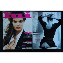 LUI 023 N° 23 TUELLY JENSEN SEPT 1989 GIANNI AGNELLI BATMAN + FASCICULE J. KACERE BELLES EROTIQUES