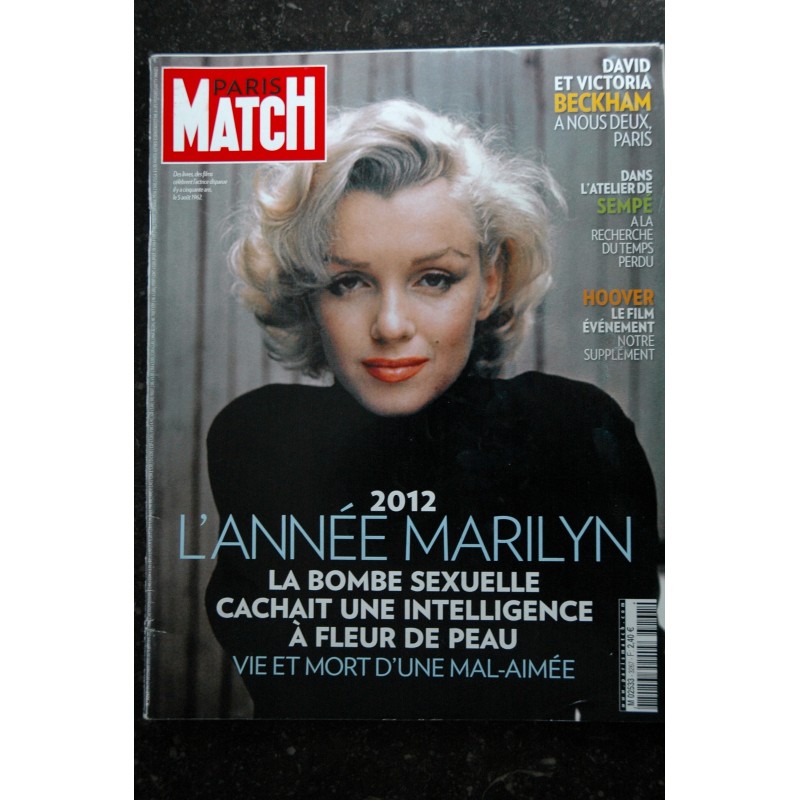 PARIS MATCH N° 925 31 DECEMBRE 1966 COVER ADAMO QUAND MARILYN MONROE N'ETAIT QUE NORMA JEAN 6 PAGES