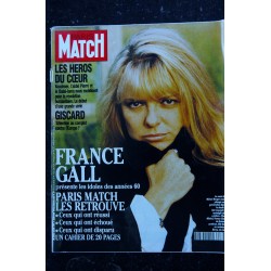 PARIS MATCH N° 2256 20 AOUT 1992 COVER FRANCE GALL MICHEL BERGER LE PLUS TENDRE ADIEU