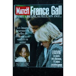 PARIS MATCH N° 2256 20 AOUT 1992 COVER FRANCE GALL MICHEL BERGER LE PLUS TENDRE ADIEU