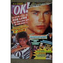 OK ! âge tendre 599 DAVID ET JONATHAN INGRID ALEMAN TINA CHARLES LE FILM DE MADONNA 1987