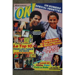 OK ! âge tendre 559 SEPT 1986 COVER ROB LOWE JULIE PIETRI CATHERINE LARA ELLI MEDEIROS ROBERT REDFORD