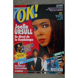 OK ! âge tendre 753 JUIN 1990 COVER JEAN-PIERRE FRANCOIS PACIFIQUE CLAUDE FRANCOIS + 1 POSTER