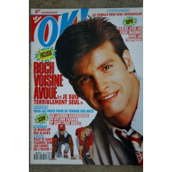 OK ! âge tendre 754 JUIN 1990 COVER ROCH VOISINE + FICHES SPOT 10 CLAUDE FRANCOIS NICK KAMEN MADONNA PREMIERE DICK TRACY