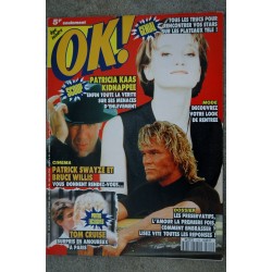 OK ! âge tendre 821 OCTOBRE 1991 COVER ROCH VOISINE ZOUK MACHINE NEW KIDS MYLENE FARMER & JEAN-LOUIS MURAT