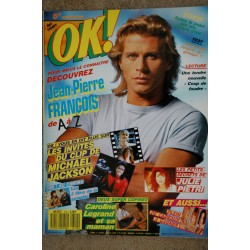 OK ! âge tendre 734 FEVRIER 1990 COVER PATRICIA KAAS FRANCOIS FELDMAN ROCH VOISINE MINI POSTER