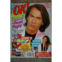 OK ! âge tendre 703 SANDRA SOUVENIRS INEDITS FLORENT PAGNY DANS SON INTIMITE LES TUBES 1989