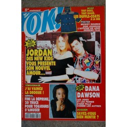OK ! âge tendre 846 MARS 1992 DANY BRILLANT PREMIERS BAISERS PATRICK BRUEL MATHILDA MAY